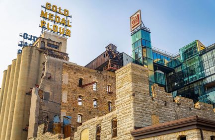 The Mill City Museum in Minneapolis