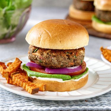 Winter Harvest Veggie Burgers