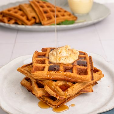 Gingerbread Belgian Waffles